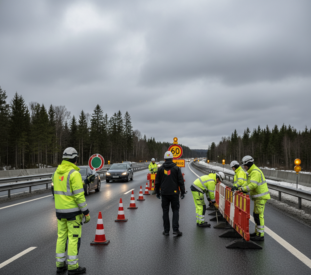 Arbeidsvarsling kurs 1 - grunnkurs for sikker veiarbeid | Komplett HMS