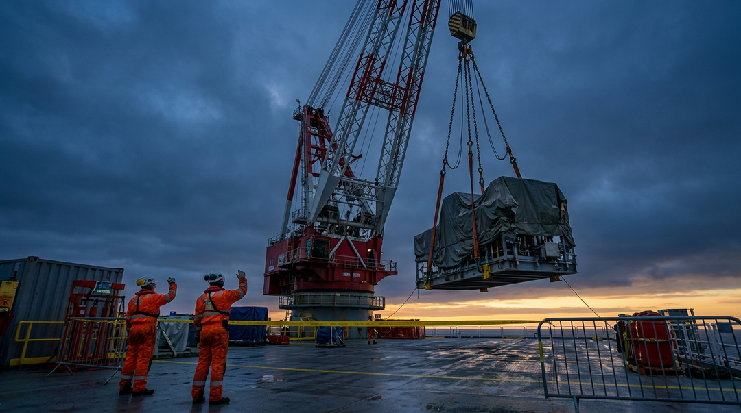 NORSOK R-003N-kurs på nett – sikker bruk av løfteutstyr offshore